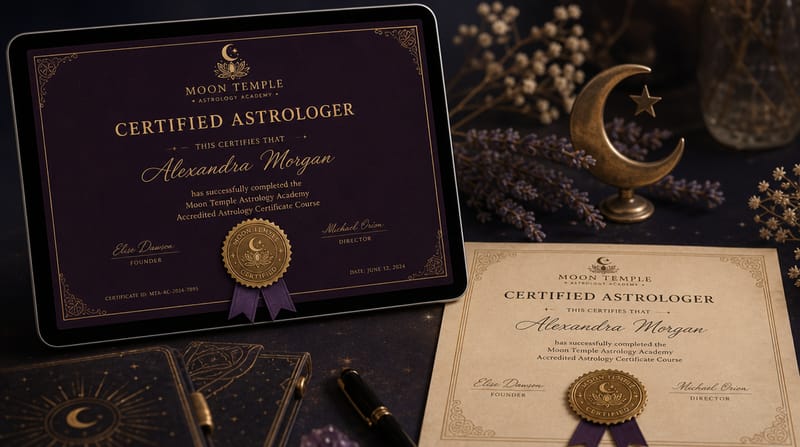 Receive your certificate